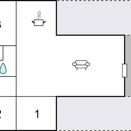 3 Bedroom Amazing In Hurup Thy 度假居 Sindrup